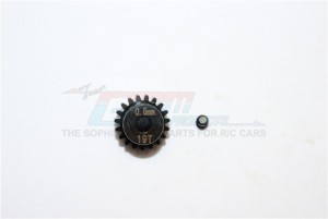 GPM SMTG19T-BK STEEL MOTOR GEAR 19T 0.6mm - SMTG19T-BK