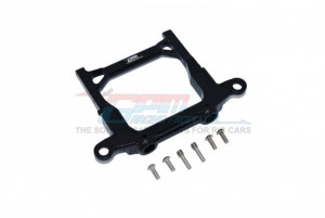 GPM SCX3L331R ALUMINIUM REAR BUMPER MOUNT AXIAL RACING 1/10 4WD SCX10 III CRAWELER - BLACK - SCX3L331R-BK