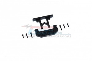 GPM SCX24330R ALUMINIUM REAR BUMPER+REAR BODYSHELL MOUNT AXIAL 1/24 RC 4WD CRAWLER SCX24 - SCX24330R-BK