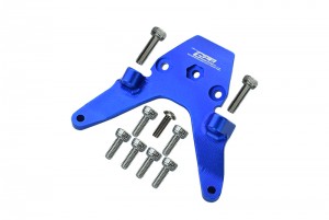 GPM LM012FA ALUMINUM FRONT BULKHEAD COVER LOSI 1/18 2WD MINI-T 2.0 STADIUM TRUCK LOS01015 - BLUE - LM012FA-B