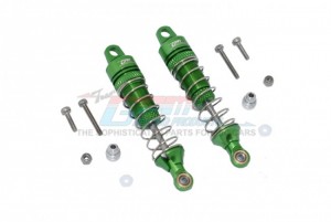 GPM LM060R ALUMINUM REAR SPRING DAMPERS - 60mm LOSI 1/18 2WD MINI-T 2.0 STADIUM TRUCK LOS01015 - GREEN - LM060R-G-S