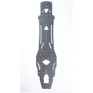 3RACING SAK-D5624 Graphite Main Chassis 1/10 RC SAKURA D5 Drift Car - SAK-D5624/BU