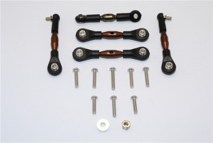 GPM MYT160ST SPRING STEEL TIE RODS AXIAL 1/18 YETI JR - MYT160ST-OC-BEBK