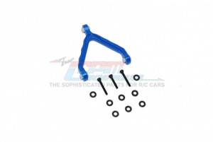 GPM SCX24049F ALUMINUM FRONT UPPER LINK MOUNT AXIAL RACING 1/24 RC 4WD SCX24 - BLUE - SCX24049F-B