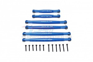 GPM SCX24160 ALUMINIUM SUSPENSION LINKS  AXIAL RACING 1/24 RC 4WD SCX24 - BLUE - SCX24160-B