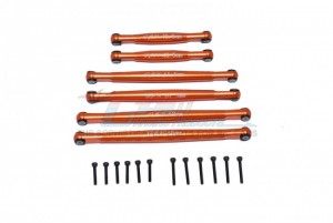 GPM SCX24160 ALUMINIUM SUSPENSION LINKS  AXIAL RACING 1/24 RC 4WD SCX24 - ORANGE - SCX24160-OR