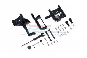 GPM MAI038AB ALUMINUM HANDBRAKE KIT W/ CENTER DIFFERENTIAL COVER ARRMA 1/7 4WD INFRACTION 6S BLX - BLACK - MAI038AB-BK