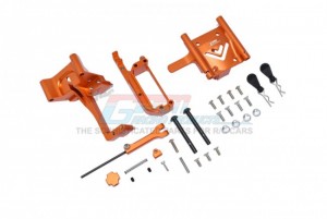 GPM MAI038AB ALUMINUM HANDBRAKE KIT W/ CENTER DIFFERENTIAL COVER ARRMA 1/7 4WD INFRACTION 6S BLX - MAI038AB-OR
