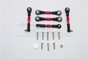 GPM MYT160 ALUMINUM TIE RODS AXIAL 1/18 YETI JR BUGGY AX90052 - RED - MYT160-R-BEBK