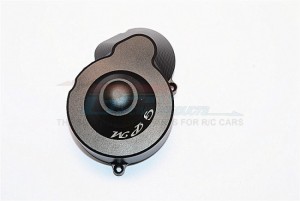 GPM SCX27038GCA ALUMINIUM SPUR GEAR COVER AXIAL SCX10 II 90047 - SCX27038GCA-BK