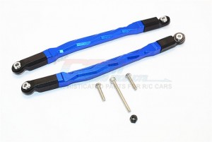 GPM MJ014AF/R ALUMINIUM FRONT / REAR UPPER CHASSIS LINK AXIAL SMT10 GRAVE DIGGER - MJ014AF/R-B