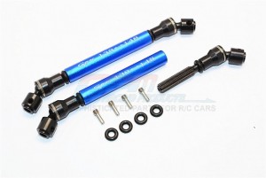 GPM MJ237SA STEEL FRONT & REAR CENTER SHAFT W/ ALUMINIUM BODY 138-148mm AXIAL SMT10 GRAVE DIGGER - MJ237SA-B