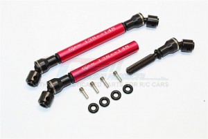 GPM MJ237SA STEEL FRONT & REAR CENTER SHAFT W/ ALUMINIUM BODY 138-148mm AXIAL SMT10 GRAVE DIGGER - MJ237SA-R