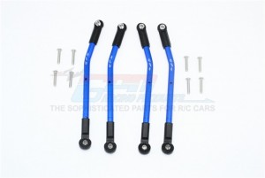 GPM VEN160A ALUMINIUM ADJUSTABLE SUSPENSION LINKS HPI RC 1/10 VENTURE TOYOTA FJ CRUISER - BLUE - VEN160A-B