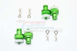 GPM VEN201FRA ALUMINUM FRONT & REAR MAGNETIC BODY MOUNT HPI RC 1/10 VENTURE TOYOTA FJ CRUISER - VEN201FRA-G