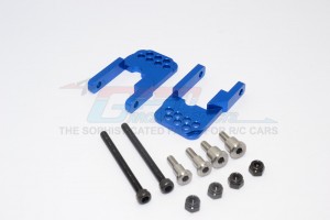 GPM CC030M ALLOY REAR DAMPER MOUNT WITH MULITPLE HOLES FOR REAR DAMPER RC TAMIYA CC-01 - CC030M-B