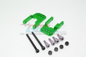 GPM CC030M ALLOY REAR DAMPER MOUNT WITH MULITPLE HOLES FOR REAR DAMPER RC TAMIYA CC-01 - GREEN - CC030M-G