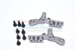 GPM DT3027 ALUMINIUM FRONT ROCKER ARM TAMIYA DT-03 BUGGY - GUN SILVER - DT3027-GS