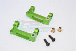 GPM GF020 ALUMINIUM FRONT C-HUB FOR TAMIYA GF01 / TL01 - GREEN - GF020-G