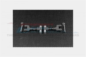GPM TT2057 ALUMINIUM REAR ADJUSTABLE UPPER ARM  1/10 RC TAMIYA TT-02 - GUN SILVER - TT2057-GS