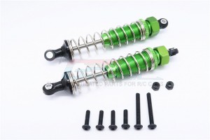 GPM TT2B095R ALLOY REAR ADJUSTABLE SPRING DAMPER 95mm TAMIYA TT02B Buggy - TT2B095R-G-S-BEBK