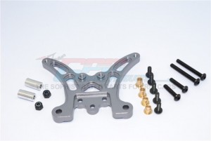 GPM TT2B030 ALLOY REAR DAMPER PLATE TAMIYA TT02B Buggy - TT2B030-GS