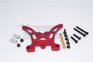 GPM TT2B030 ALLOY REAR DAMPER PLATE TAMIYA TT02B Buggy - TT2B030-R