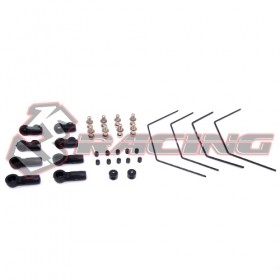 3RACING M07-16 Front & Rear Stabilizer Set For TAMIYA M07 CAR - M07-16
