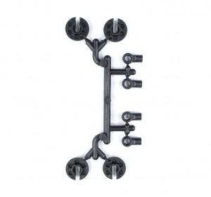 3RACING SAK-AS609 Damper Plastic Replacement For Advance S S64 D5S Car - SAK-AS609