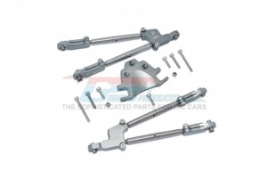 GPM MAKX049R ALUMINUM REAR TIE RODS WITH STABILIZER ARRMA RC 1/5 KRATON / OUTCAST 8S - MAKX049R-GS