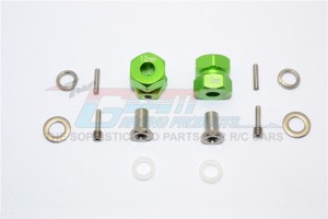ALUMINIUM WHEEL HEX ADAPTER (INNER 5MM, OUTER 12MM, THICKNESS 13MM)  AXIAL RR10 BOMBER - RR010/1213-G