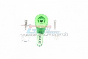 GPM TRX4023TA/3H ALUMINUM 23T SERVO HORN W. BUILT-IN SPRING (3 POSITIONING HOLES) 1/10 RC TRAXXAS TRX-4 - GREEN - TRX4023TA/3H-G