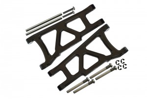 GPM SLA055 ALLOY FRONT / REAR LOWER ARM TRAXXAS SLASH / XO-01 / STAMPEDE 4X4 - SLA055-BK