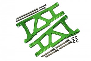 GPM SLA055 ALLOY FRONT / REAR LOWER ARM TRAXXAS SLASH / XO-01 / STAMPEDE 4X4 - GREEN - SLA055-G