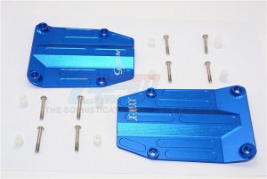GPM TXM332 ALUMINIUM CENTRE SKID PLATE TRAXXS 1/5 X-MAXX 6S 8S MONSTER - BLUE - TXM332-B