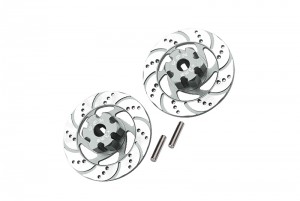 GPM UDR010DX+3MM ALUMINUM +3MM HEX WITH BRAKE DISK WITH SILVER LINING 8569 TRAXXAS 1/7 UNLIMITED DESERT RACER - SILVER - UDR010DX+3MM-S