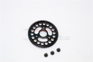 GPM STEEL MAIN GEAR 54T / 56T 1/10 TRAXXAS SLASH 4X4 / 4WD HOSS 4X4 VXL 3S - 56T - SSLA056T-BK