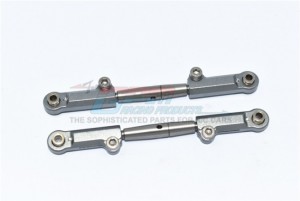 GPM SLA057 ALLOY REAR ADJUSTABLE UPPER ARM 1/10 TRAXXAS SLASH 4X4 / STAMPEDE 4X4 VXL - GUN SILVER - SLA057-GS