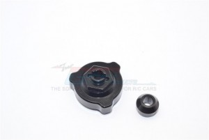 GPM SLA035 ALLOY SLIPPER SHAFT BEARING ADAPTOR 1/10 TRAXXAS SLASH 4X4 - BLACK - SLA035-BK