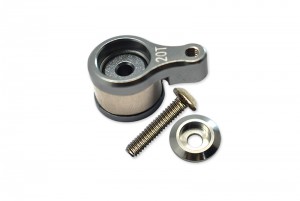 GPM LM020TSH ALUMINUM 20T SERVO HORN W. BUILT-IN SPRING  LOSI  1/18 2WD MINI-T 2.0 STADIUM TRUCK LOS01015 - GUN SILVER - LM020TSH-GS