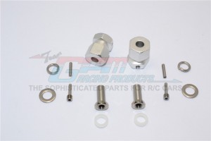 ALUMINIUM WHEEL HEX ADAPTER (INNER 5MM, OUTER 12MM, THICKNESS 17MM) AXIAL RR10 BOMBER - RR010/1217-S