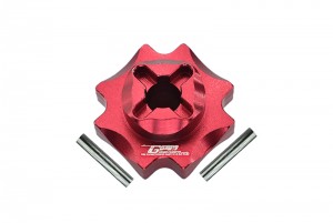GPM LMT100 ALUMINUM CENTER DIFFERENTIAL OUTPUTS LOSI 1/8 LMT 4WD SOLID AXLE MONSTER TRUCK LOS04022 - RED - LMT100-R