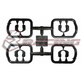 3RACING SAK-U122D 4MM Universal Shaft Cushion For 1/10 SAKURA Advance D4 D5 - SAK-U122D