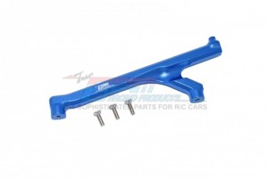 GPM LU4016F ALUMINUM FRONT CHASSIS BRACE LOSI 1/10 4WD LASERNUT TENACITY ULTRA 4 ROCK TACER LOS03028 - BLUE - LU4016F-B