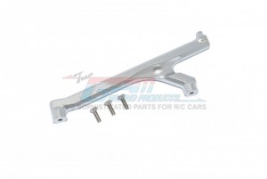 GPM LU4016F ALUMINUM FRONT CHASSIS BRACE LOSI 1/10 4WD LASERNUT TENACITY ULTRA 4 ROCK TACER LOS03028 - SILVER - LU4016F-S