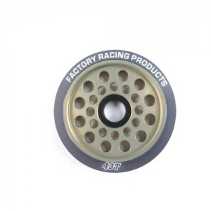 3RACING 3RAC-3PY/43 Aluminum Diff. Pulley Gear T43 - 3RAC-3PY/43