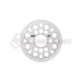 3RACING 3RAC-SG4867/V2 48 Pitch Spur Gear 67T Ver.2 For 1/10 RC Car - 3RAC-SG4867/V2