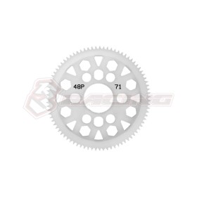 3RACING 3RAC-SG4871/V2 48 Pitch Spur Gear 71T Ver.2 - 3RAC-SG4871/V2