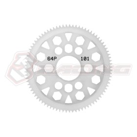 3RACING 3RAC-SG64101/V2 64 Pitch Spur Gear 101T Ver.2 - 3RAC-SG64101/V2