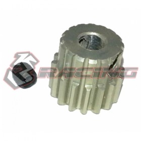 3RACING 3RAC-PG4816 48 Pitch Pinion Gear 16T (7075 w/ Hard Coating) For 1/10 RC Car - 3RAC-PG4816